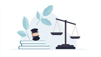 Poster - Legal Corporate attorney consulting a startup founder on legal requirements.