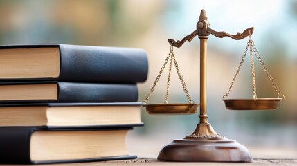 Poster - Law Corporate attorney analyzing financial regulations for a client.