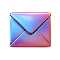 Poster - Glowing email icon symbolizing digital connection modern communication on on transparent background