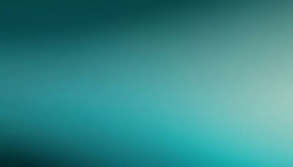 Poster - Serene teal gradient creates a tranquil and soothing ambiance with a soft, calming visual effect.