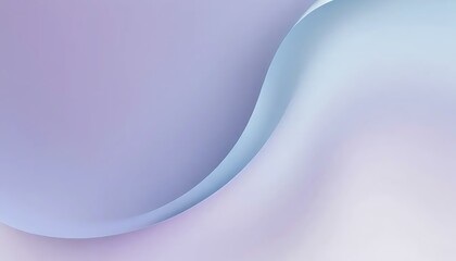 Aufkleber - Abstract background featuring a gently curving gradient of pastel blue and light lavender tones.