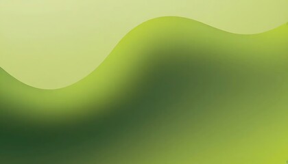 Aufkleber - Soft, wavy gradient background featuring vibrant shades of green evokes nature and tranquility.