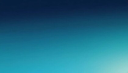 Poster - Gradient of blue tones, fading from deep navy to bright turquoise for a calm, smooth visual effect.