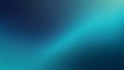 Poster - A calming gradient of deep blues and vibrant teals evokes tranquility and peaceful serenity.