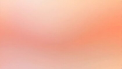 Poster - Subtle blend of peach and coral hues create a soft, warm, and inviting abstract gradient background.