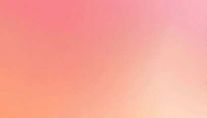 Poster - Soft, diffused light blends pink, orange, and peach tones in a gradient color wash style.