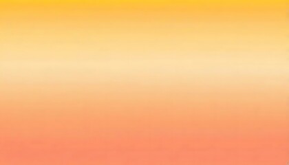 Poster - Soft, blended hues of yellow, peach, and light orange create a warm, gradient abstract design.