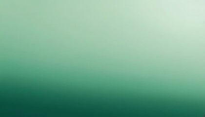 Poster - A serene gradient of soothing seafoam and deep teal hues creates a calming visual experience.