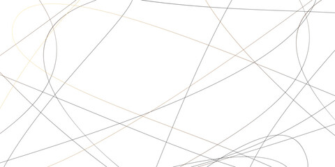 Aufkleber - Abstract luxury gold geometric random chaotic lines with many squares and triangles shape. Seamless luxury geometric premium luxury banner presentation gold line	
