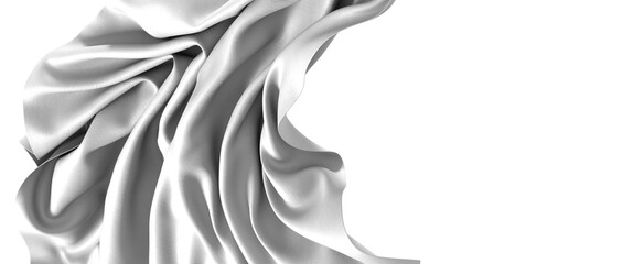 Aufkleber - Abstract close-up of milk splashing, creating a wave-like white texture against a dark background