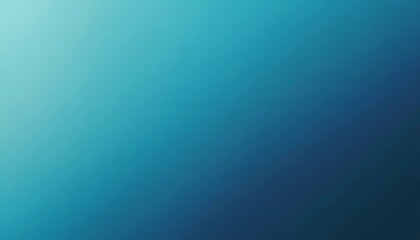 Poster - A serene gradient of light to dark blue evokes a sense of calm, like ocean depths