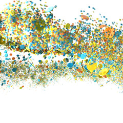 Poster - Colorful Confetti Explosion