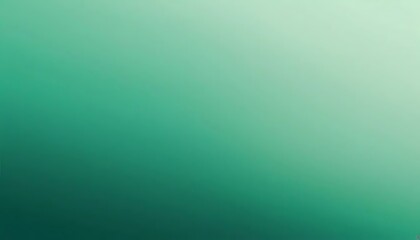 Aufkleber - A calming, seamless gradient flows from deep teal to a soft seafoam green evoking tranquility