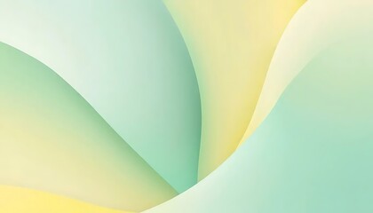 Aufkleber - Abstract flowing golden lines on a rich teal green backdrop create an elegant, smooth design.