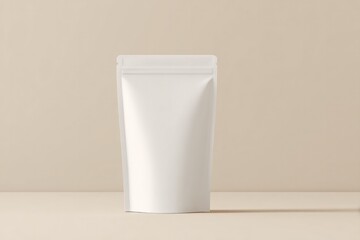 Poster - 3d illustration of stylized product package set against neutral background with ample copy space for