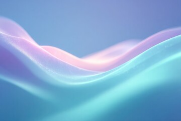 Poster - blurred abstract design composition with subtle and soft gradients exuding sense of calm beauty