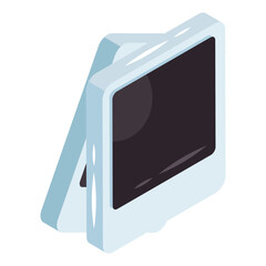 Wall Mural - Modern design icon of photo frame 