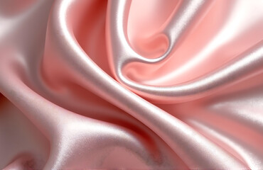 Aufkleber - luxurious fabrics like silk satin create rich elegant backgrounds design soft folds smooth shiny