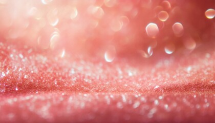 Poster - soft pink bokeh glitter texture with glowing sparkles for elegant background, web design, branding, print, or luxury packaging

