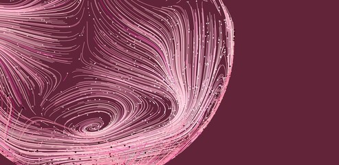Aufkleber - Pink and maroon abstract background. Swirling lines create a dynamic, artistic design.