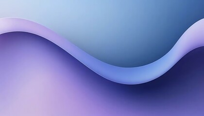 Aufkleber - Soft, flowing abstract background featuring a gradient of blues and purples in a gentle wave shape.