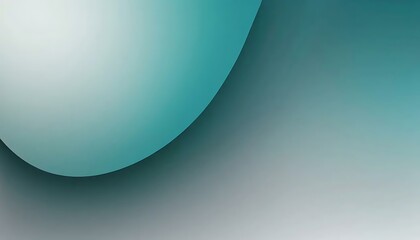 Aufkleber - Abstract flowing wave gracefully transitions through calming hues of verdant green gradient design.
