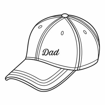 Dad-hat-vector 