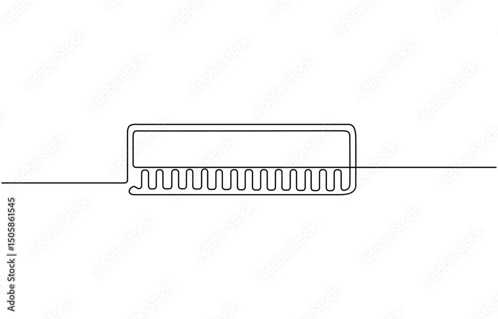Long Size Ruler Line Drawing Ruler, measurement, geometry, technical drawing one line art ...