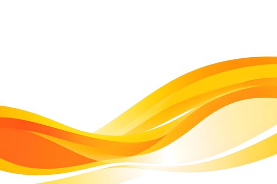 A yellow and orange background graphics, simple design, white background