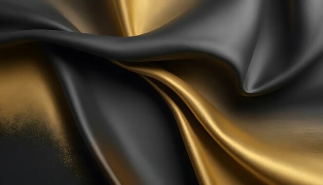 Abstract gradient background with smooth curves in hues of orange, purple, and magenta colors.