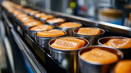Poster - Innovative automated labeling system streamlines can processing in factory