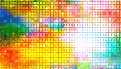 Leinwandbilder - Colorful abstract background vector, a vibrant and dynamic design for modern projects