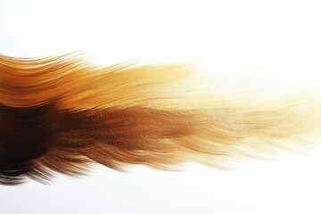 Fototapete - Abstract representation of sound waves with warm tones and a gradient from yellow to orange and brown, creating a visually striking display of energy and movement