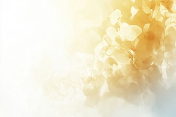 Leinwandbilder - Abstract design featuring flowing waves of soft orange and cream colors in a serene landscape conveying a sense of tranquility and warmth during daylight