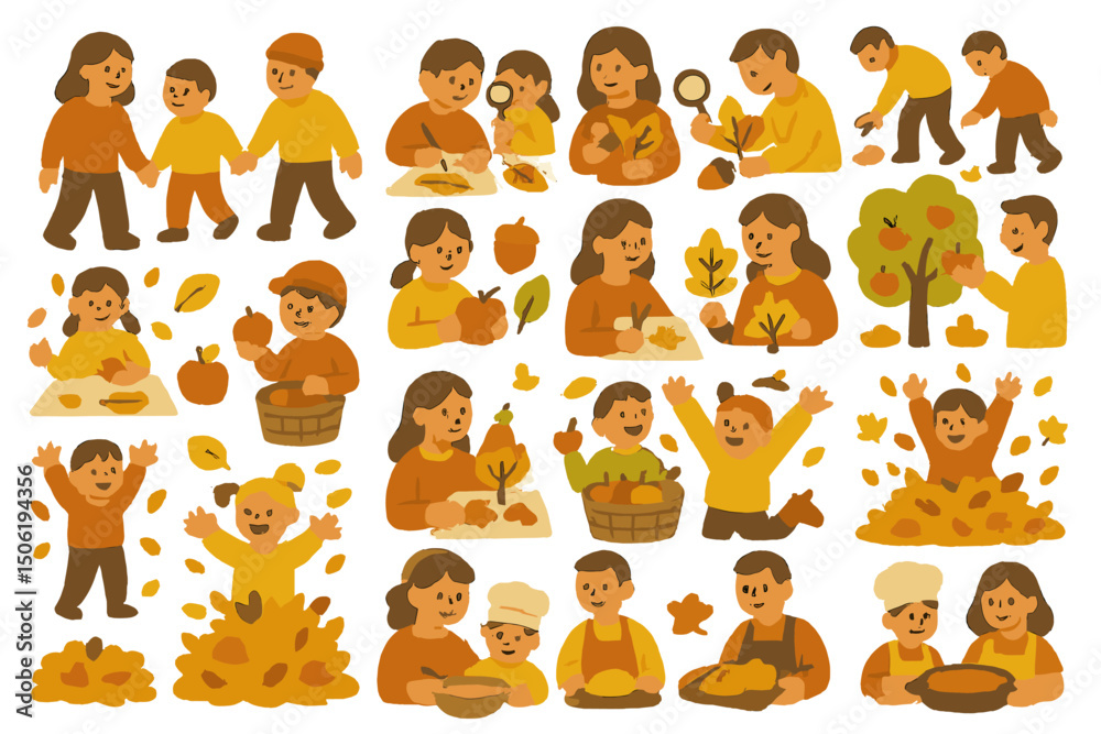 Fall activities for children showcase fun, creativity, and nature ...