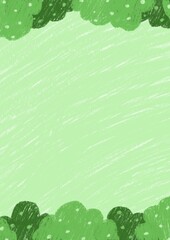 natural grass illustration drawing colored pencil background