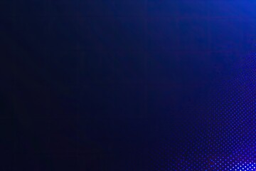 Poster - Deep blue backdrop with subtle pixelation