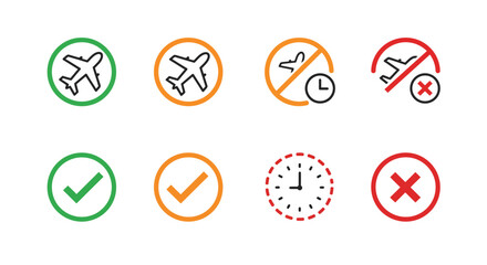 set of buttons