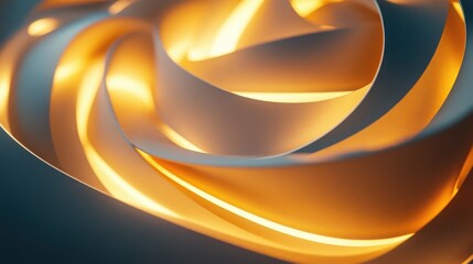 Aufkleber - Abstract Swirl of Light and Shadows A Modern and Elegant Background Design