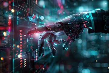 High Resolution of Interacting with Ai on a Virtual Screen