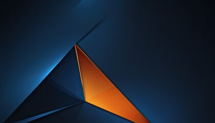 Poster - Luxury blue gradient background modern design
3