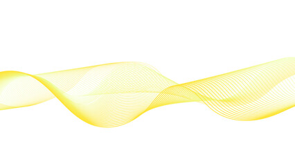 Wall Mural - vibrant red and yellow abstract wave. fluid motion captured in a colorful design.