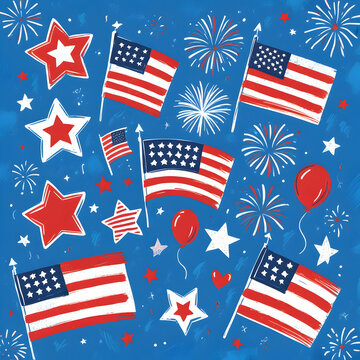 Joyful Independence Day Celebration 04th july