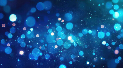 Wall Mural - A vibrant blue background