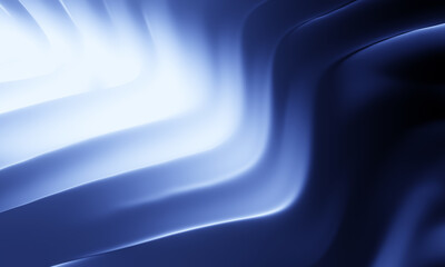 Wall Mural - Abstract wave. Gradient blue background.