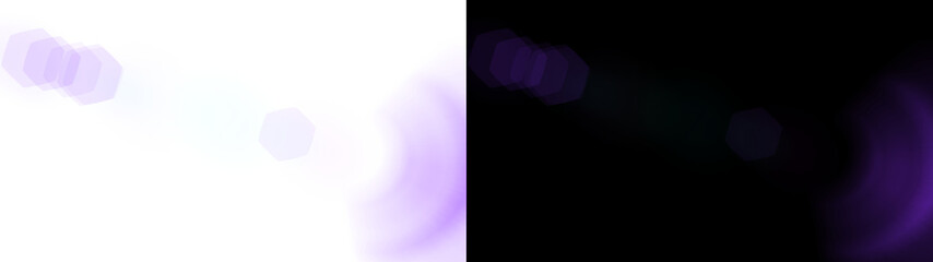 Aufkleber -  leak, lens, effect, flare with crystal prism glow and colourful sparkle. PNG overlay with leak, lens, effect, flare elements. Transparent PNG for optical magic visuals.