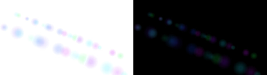 Aufkleber - PNG sparkle light effect neon bokeh, rainbow glow, crystal shine, magical prism overlay, transparent refraction for abstract, radiant, and colorful designs.