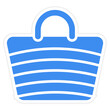 © designing ocean - Beach Handbag Icon Style