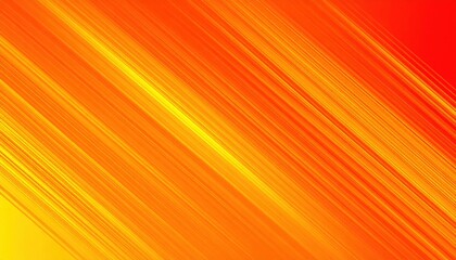Poster - Dynamic abstract background orange and yellow gradient digital art modern design artistic perspective visual concept