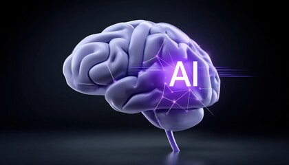 Poster - Modern cloud technology concept with AI data center and cloud technologies symbolizing advanced digital intelligence